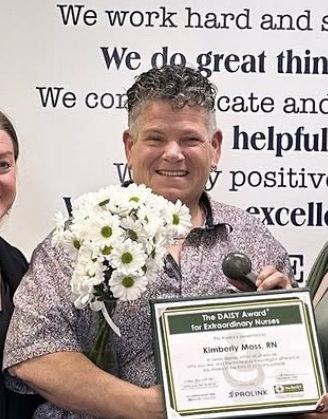 Prolink DAISY Award Winner, Kimberly Moss