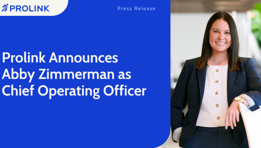 Prolink Announces Abby Zimmerman as Chief Operating Officer