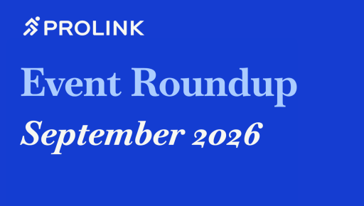 September 2026 Event Roundup