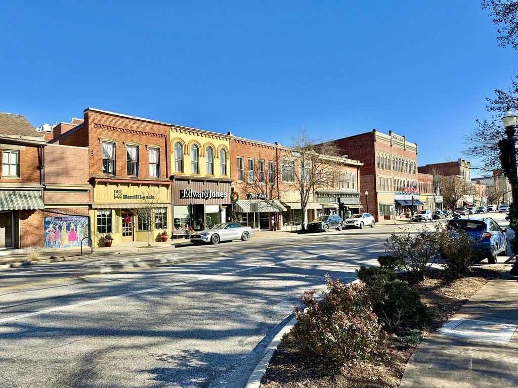 Historic Downtown Marietta, OH, Front Street Historic Downtown Marietta, OH