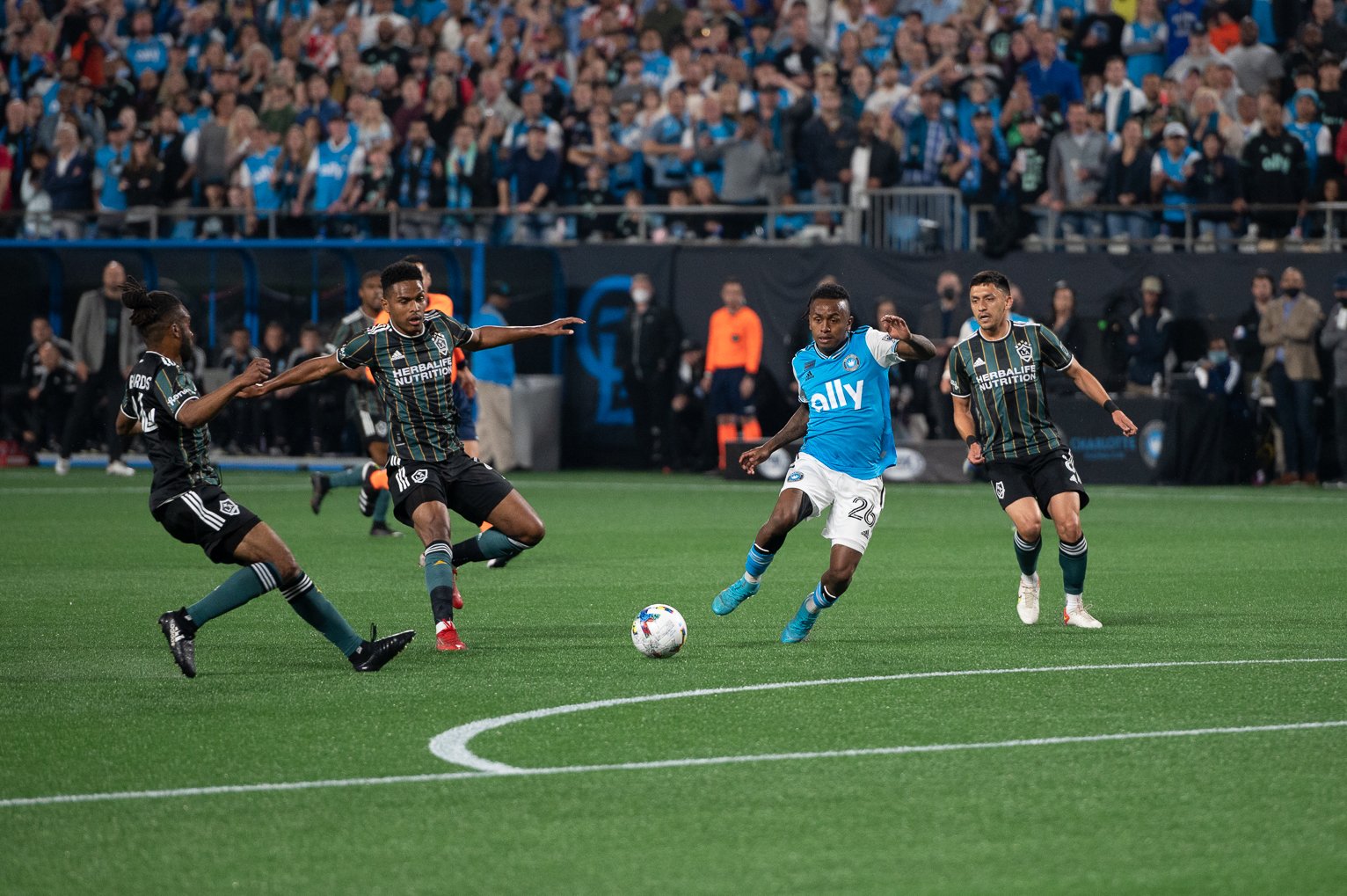 Charlotte FC MLS club vs. LA Galaxy