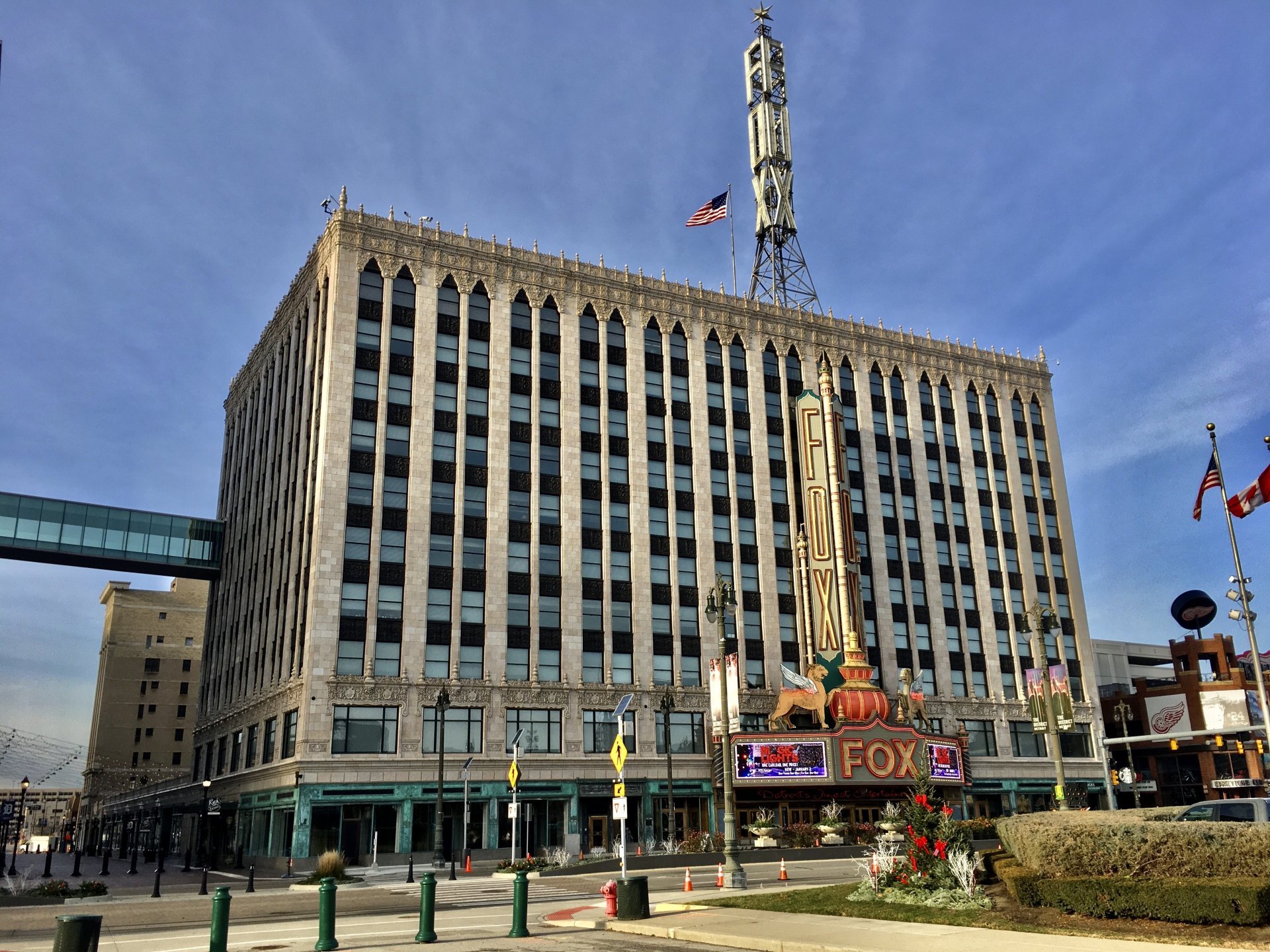 The Fox Theatre in Detroit, Michigan