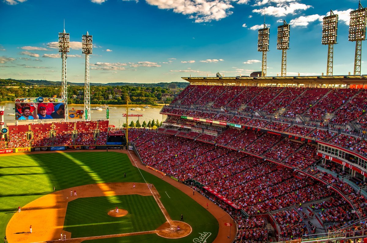 Great American Ballpark, home of the Cincinnati Reds