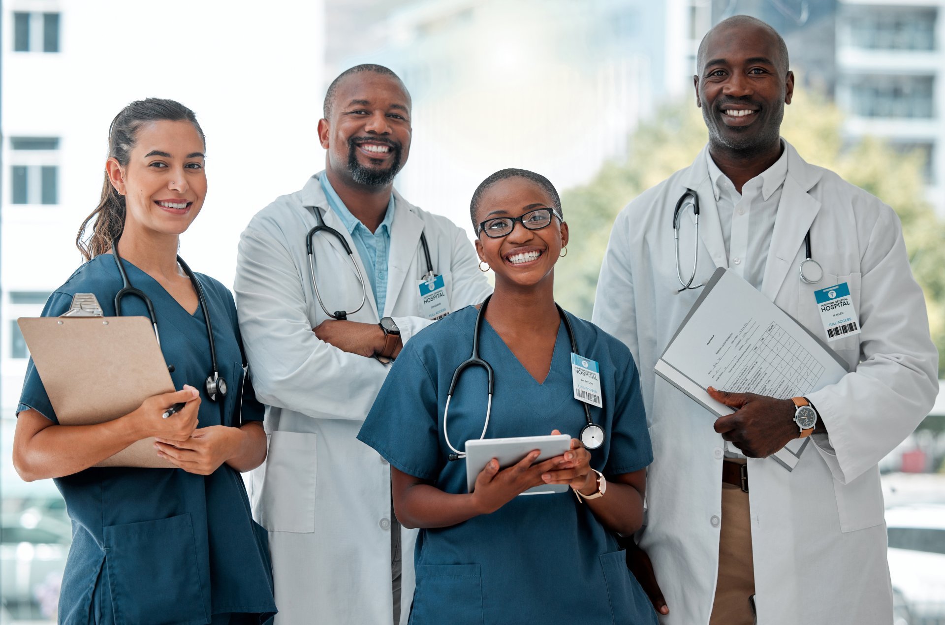 Doctors nurses healthcare professionals qualified healthcare workers