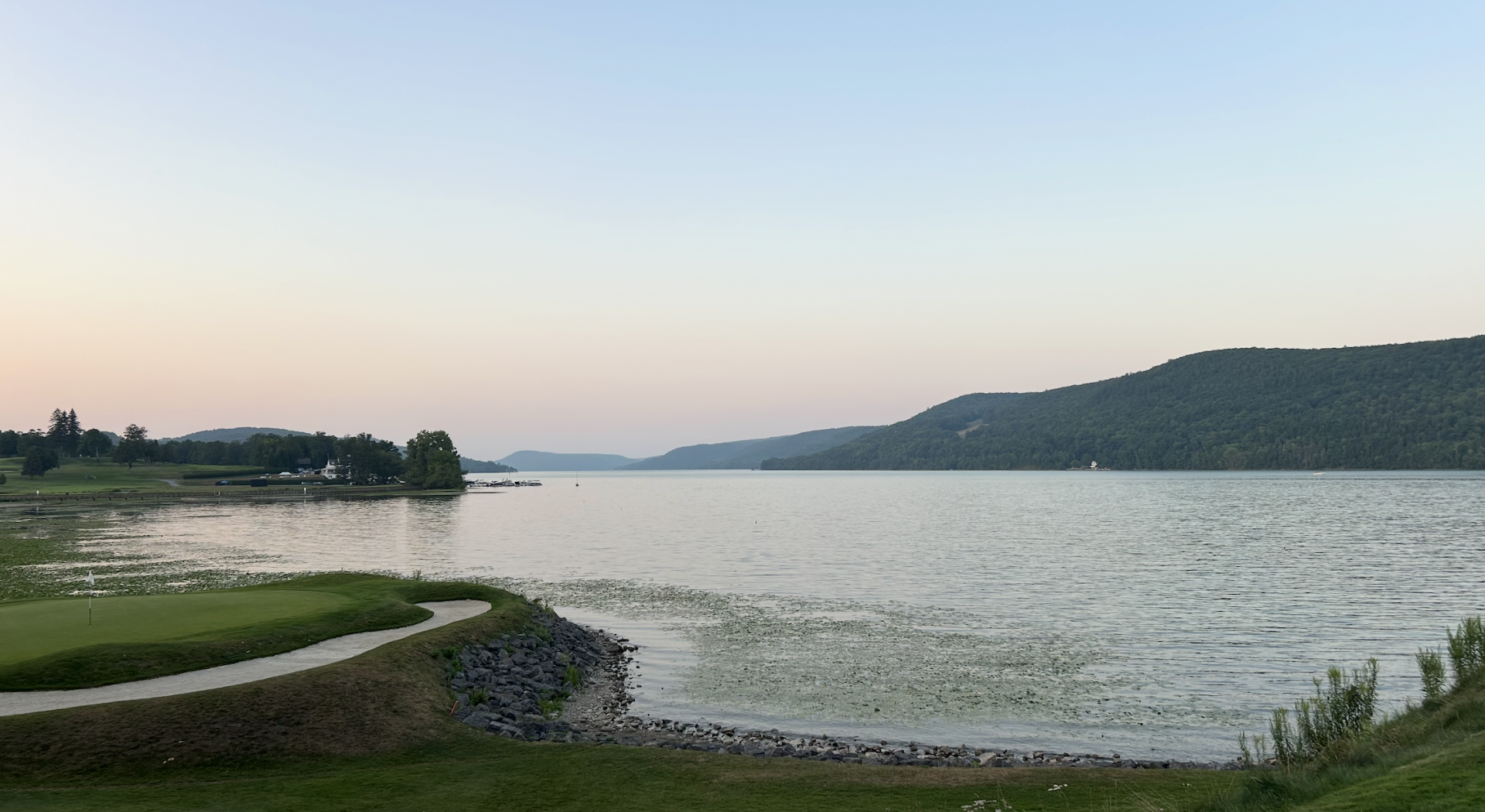 Otsego lake in Cooperstown, NY