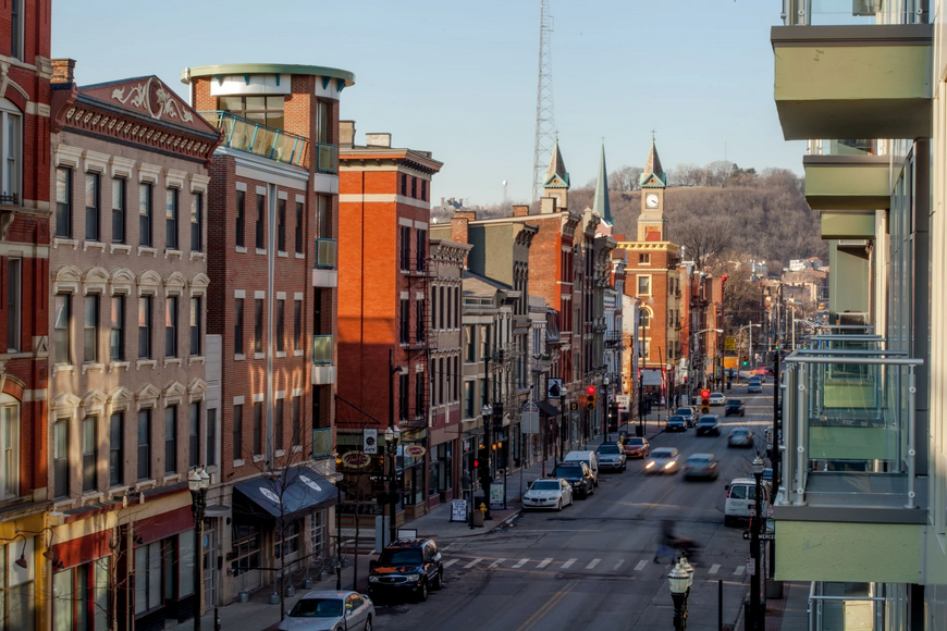 Over-the-Rhine neighborhood in Cincinnati