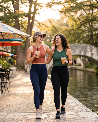 Travel nurses in Austin, Texas having fun