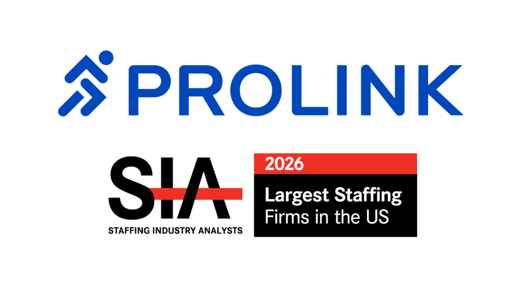 Prolink Named to SIA's 2026 Largest US Staffing Firms List