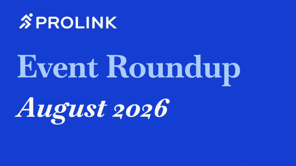 August 2026 Event Roundup: Where Our Team is Headed