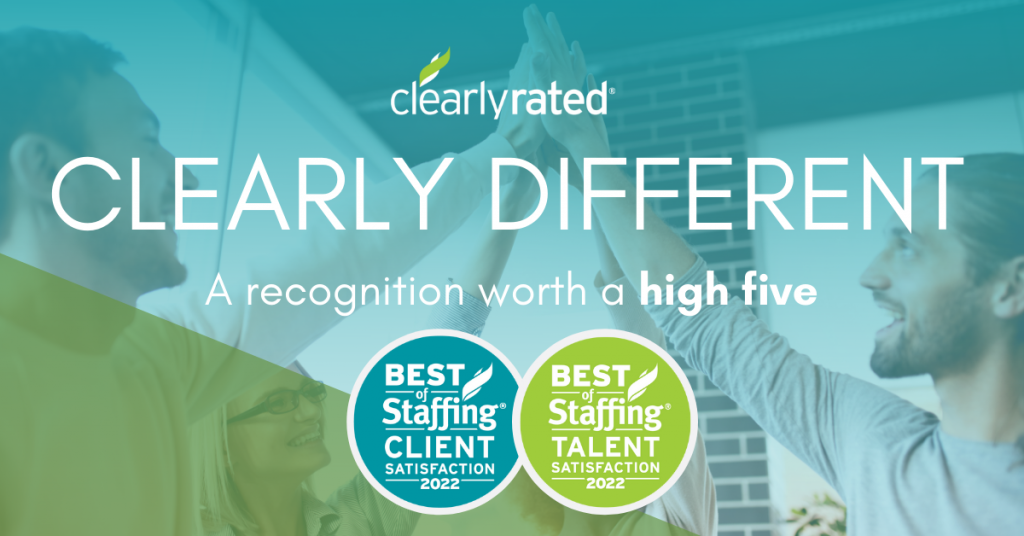 Prolink Wins ClearlyRated’s 2022 Best of Staffing Client and Talent Awards for Service Excellence