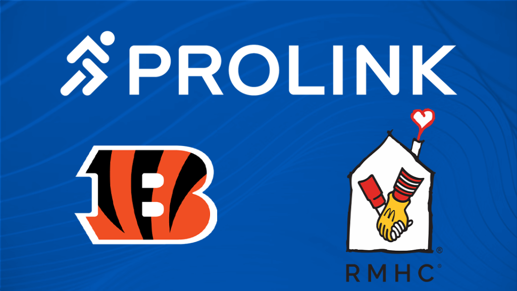 Prolink Partnership with Cincinnati Bengals Benefits Ronald McDonald House Charities of Greater Cincinnati