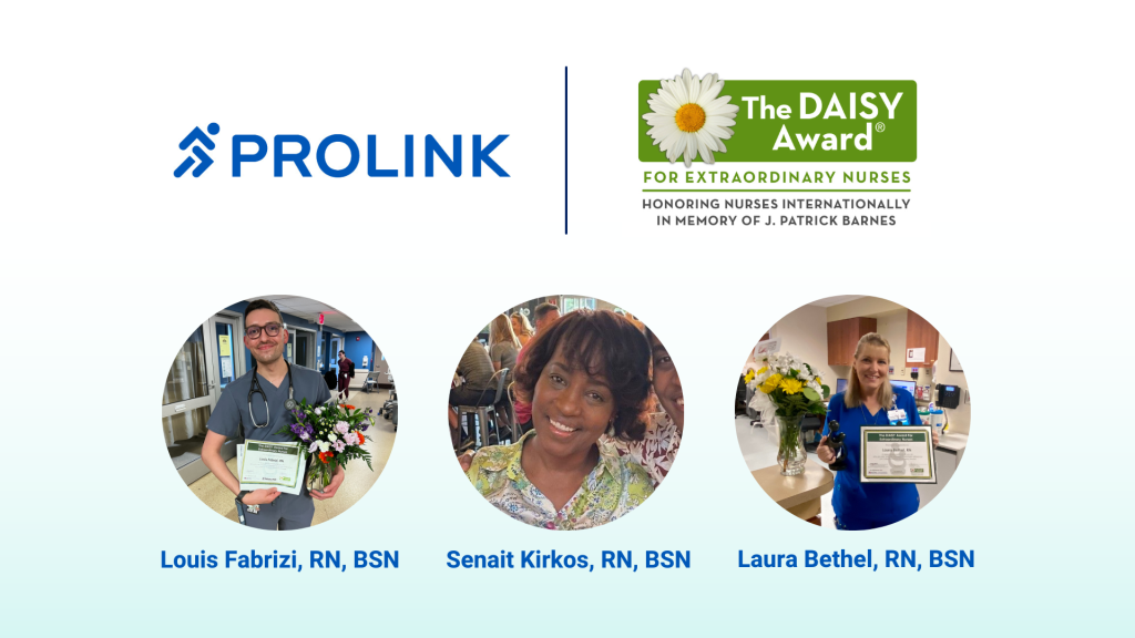 Prolink Presents DAISY Award for Extraordinary Nursing Honorees